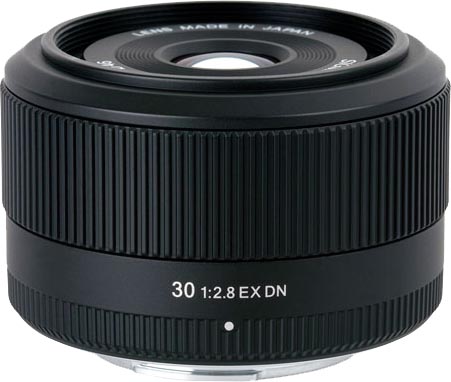 Sigma 30-28mm EX DN hybride